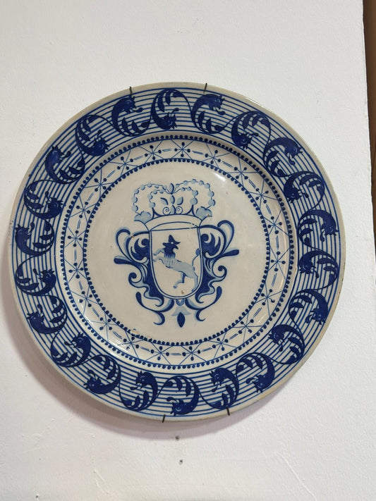 Prato Heráldico - Fábrica do Cavaco | Século XIX