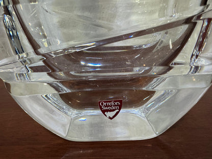 Vaso de Cristal Orrefors Sweden - Design Escandinavo