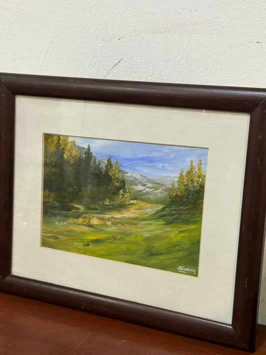 Pintura Original de Paisagem – Carlos Teixeira | Óleo sobre Tela