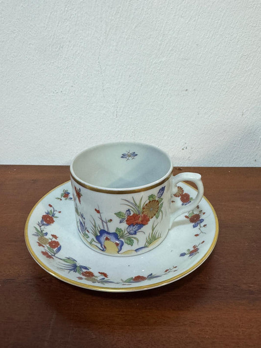 Chávena e Pires Vista Alegre – Objectos 62 | Porcelana Portuguesa Pintada à Mão