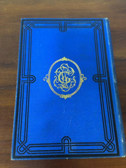 "Os Lusíadas" Luiz de Camões - Edição Rara 1880 | Encadernação Percalina Azul