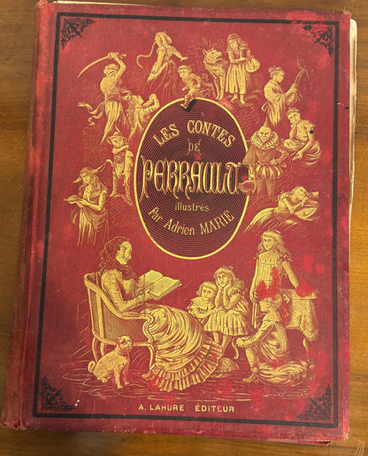 Les Contes de Perrault - Edição Ilustrada 1884 por Adrien Marie