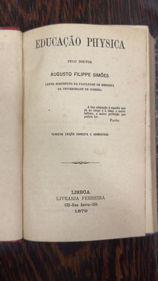 Physical Education - Augusto Filippe Simões (1879) | 3rd Edition