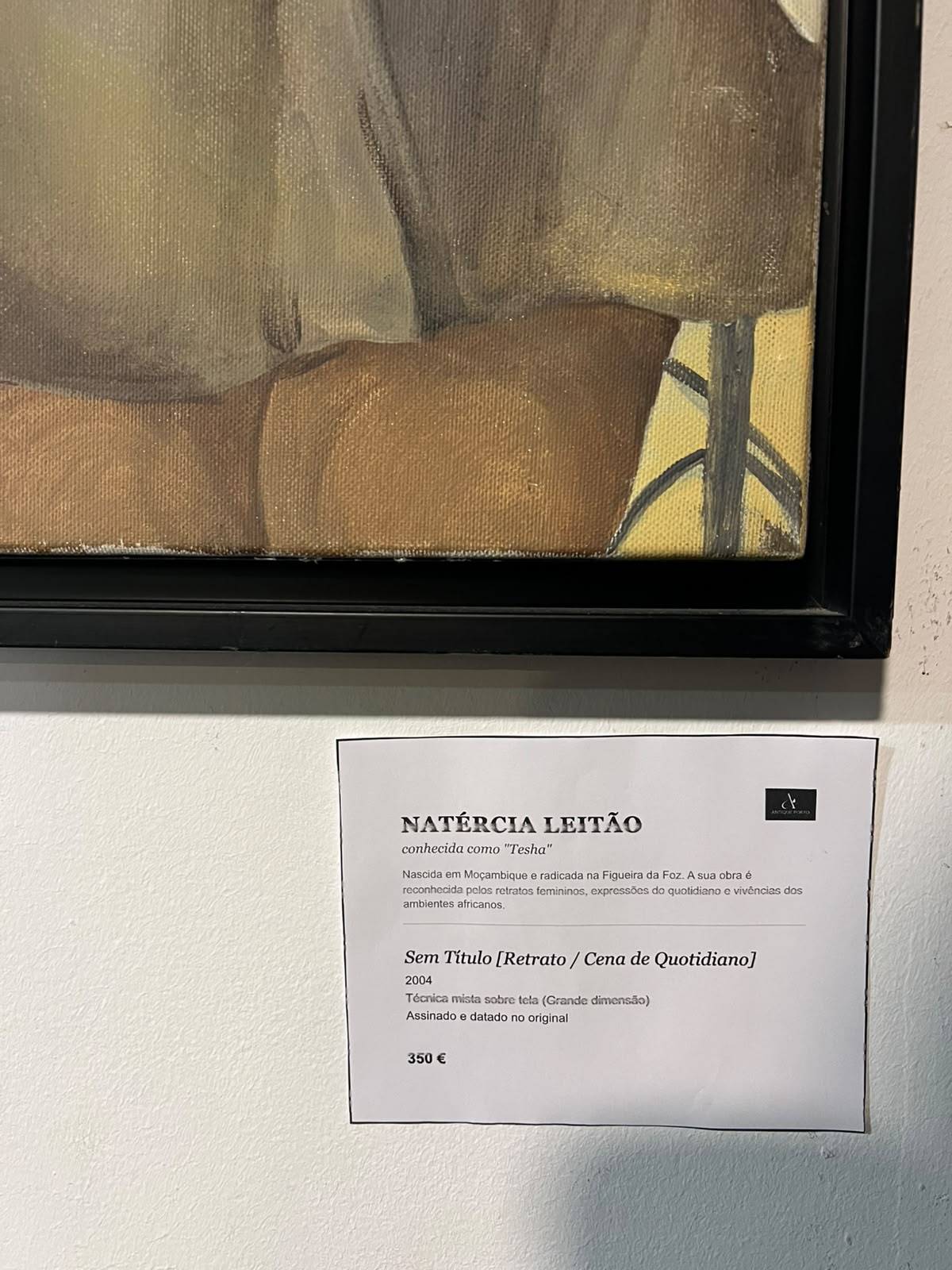 Natércia Leitão ("Tesha") - Sem Título [Retrato / Cena de Quotidiano], 2004