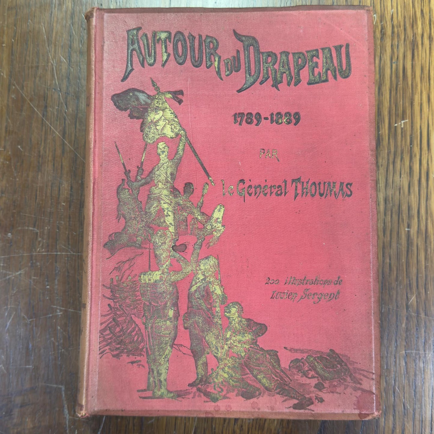 Around the Draper 1789-1889 - General Thomas - Old French Book