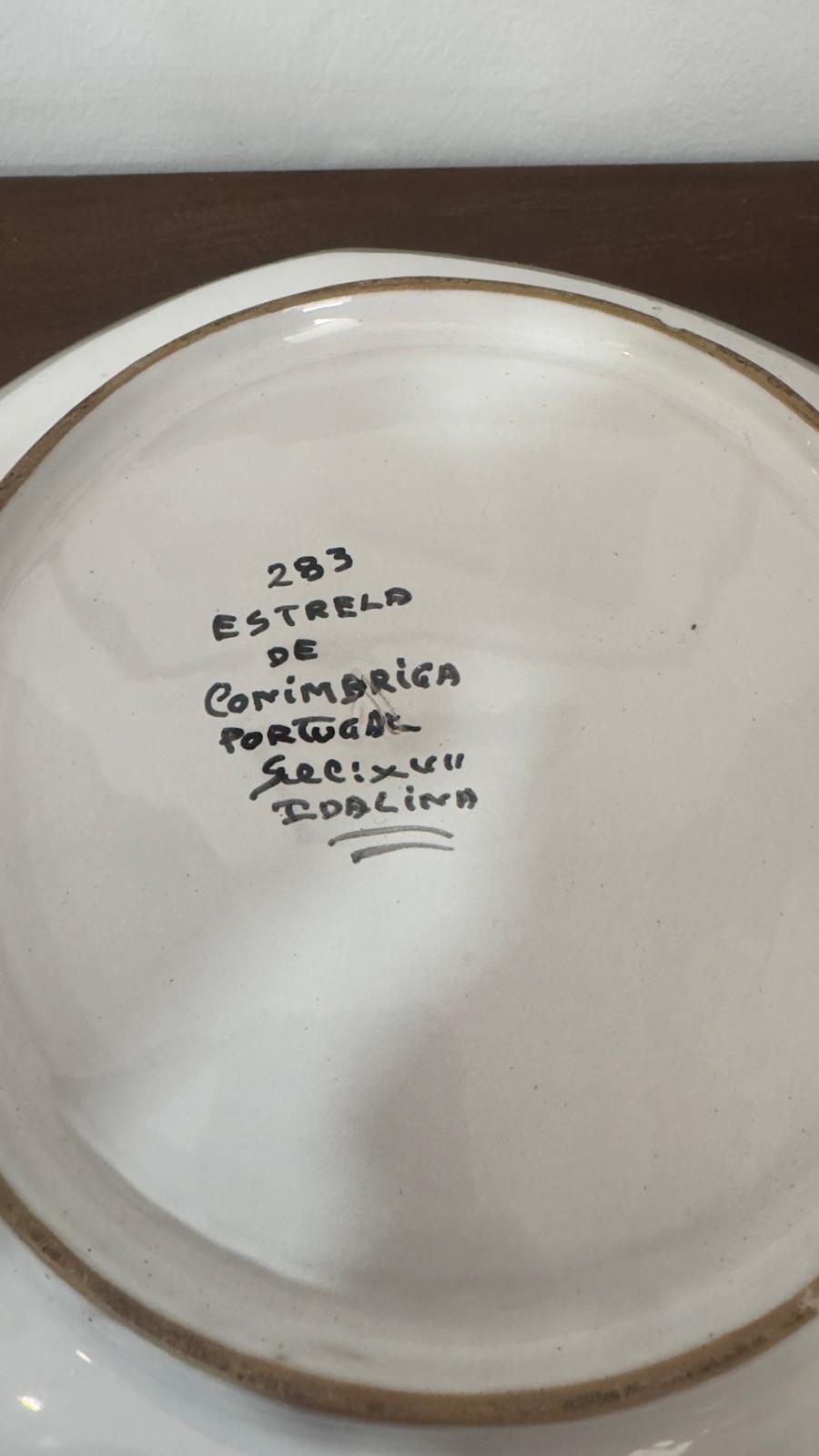 Conjunto Gomil e Lavanda em Faiança — Estrela de Conímbriga, Estilo Séc. XVII