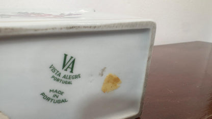 Frasco de Chá com Tampa em Porcelana — Vista Alegre Portugal